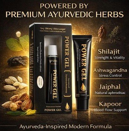 POWER GEL – Premium Herbal Performance Gel for Men
